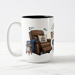 Grappige Vader Fauteuil Koffiemok Tweekleurige Koffiemok