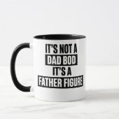 Grappige Vader Figuur Papa Lichaam Koffiemok Cadea Mok (Links)