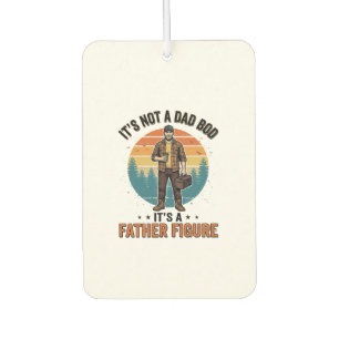 Grappige Vader Figuur Vintage Vader Humor T-shirt  Luchtverfrisser