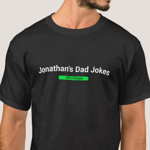 Grappige Vader Grappen Volledig Opgeladen Zwarte A T-shirt