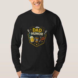 Grappige Vader Humor Grafiek – Cool Vader BBQ Bier T-shirt