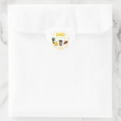 Grappige vader humor sticker – Cool vader grap sti (Tas)