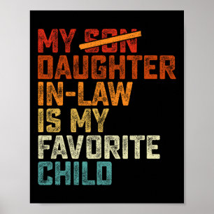 Grappige vader in de wet T-shirt geschenken van sc Poster