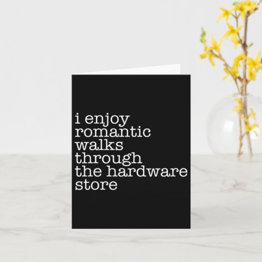 Grappige vader klusjesman ijzerwarenwinkel gereeds kaart (Gele Bloem)