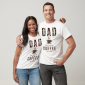 Grappige Vader KoffieLiefhebber Beker Vaderdag Ges T-shirt (Unisex)