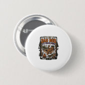 Grappige Vader Lichaam Beer Kamperen Vader Figuur  Ronde Button 5,7 Cm (Voorkant /achterkant)