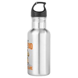 Grappige Vader Lichaam Vaderfiguur Beer Beer T-shi Waterfles