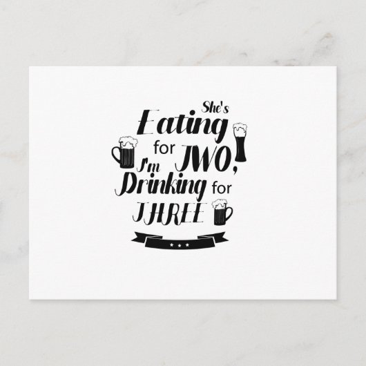 Grappige vader om zwanger te zijn Zwangerschap ver Aankondigingskaart (Voorkant)