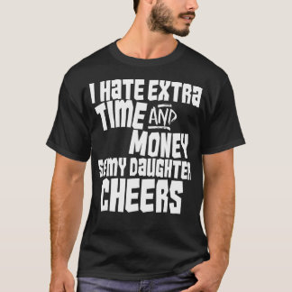 Grappige vader Ouder van Cheerleader Cheer Team Gi T-shirt