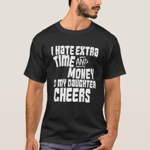 Grappige vader Ouder van Cheerleader Cheer Team Gi T-shirt