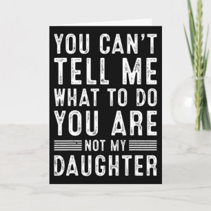 Grappige vader papa cadeaus mannen van dochter vad kaart