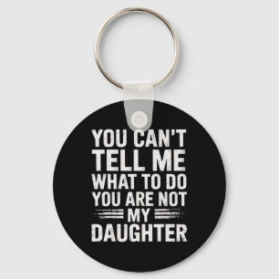 Grappige vader papa cadeaus mannen van dochter vad sleutelhanger