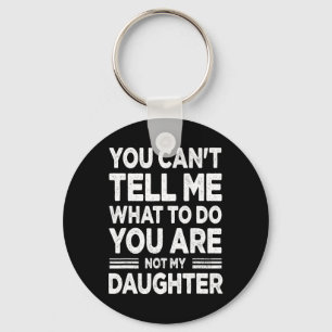 Grappige vader papa cadeaus mannen van dochter vad sleutelhanger