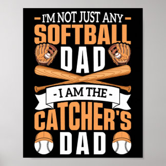 Grappige Vader Papa Van Softll Mannen Grappige Vad Poster