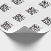 Grappige vader repareert het verpeste tool citaat cadeaupapier (Hoek)