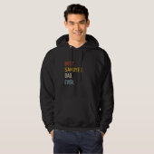 Grappige vader Shirten Best Samoyed vader ooit Shi Hoodie (Voorkant volledig)