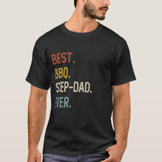 Grappige vader Shirten Beste BBQ Step-Dad Ooit Shi T-shirt