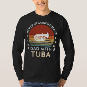 Grappige Vader Tuba T-shirt - Vaders Koperen Magie