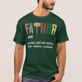 Grappige vader vader Fa vrienden T-shirt