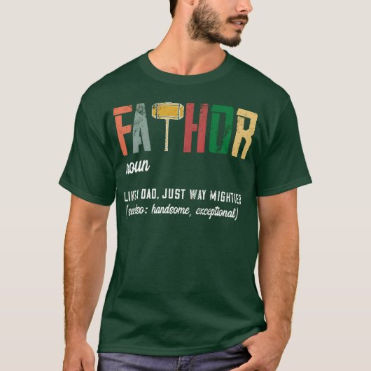 Grappige vader vader Fa vrienden T-shirt (Voorkant)