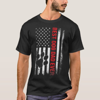 Grappige Vader Vaderdag Hond T-shirt