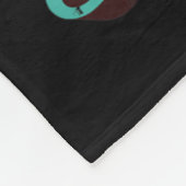 Grappige vader vadersdag cadeau echte coole vader fleece deken (Hoek)