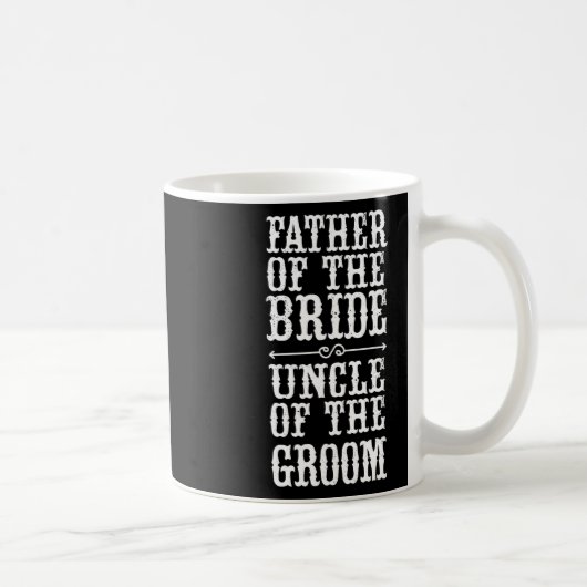 Grappige Vader Van De Bruid Oom Van De Bruidegom H Koffiemok (Rechts)