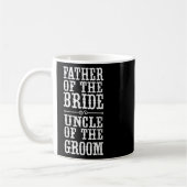 Grappige Vader Van De Bruid Oom Van De Bruidegom H Koffiemok (Links)