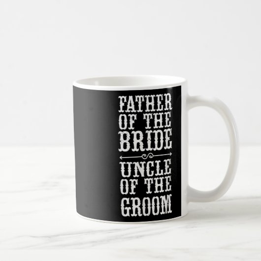 Grappige Vader Van De Bruid Oom Van De Bruidegom H Koffiemok (Rechts)