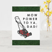 Grappige vader verjaardag kaart (Gele Bloem)