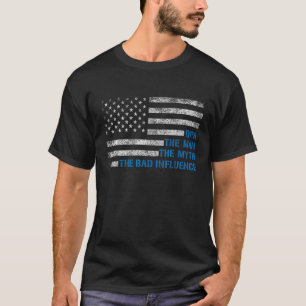 Grappige Vaderdag 2024 Opa Het Man Mythe Opa B T-shirt