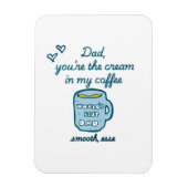 Grappige vaderdag 2025 magneet (Verticaal)