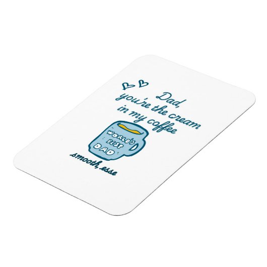 Grappige vaderdag 2025 magneet (Linkerzijde)