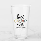 Grappige Vaderdag Aller Tijd Drinken Glas (Voorkant)
