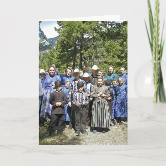 GRAPPIGE VADERDAG AMISH VERJAARDAGKAART KAART (Voorkant)
