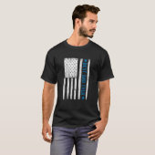 Grappige Vaderdag Beste Vader Ooit Met Amerikaanse T-shirt (Voorkant volledig)