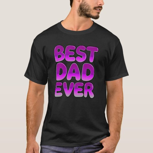 GRAPPIGE VADERDAG BESTE VADER OOIT T-SHIRT (Voorkant)