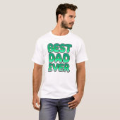 GRAPPIGE VADERDAG BESTE VADER OOIT T-SHIRT (Voorkant volledig)