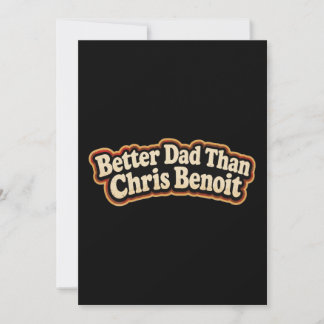 Grappige Vaderdag - Betere Papa Dan Kaart