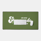 Grappige Vaderdag cadeau voor aanstaande vader Bureaumat (Keyboard & Muis)