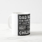 Grappige Vaderdag Cadeaus voor papa en opa Koffiemok (Voorkant links)
