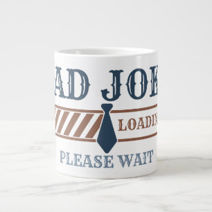 Grappige Vaderdag: Dad Joke Loading Grote Koffiekop