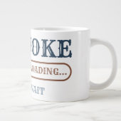 Grappige Vaderdag: Dad Joke Loading Grote Koffiekop (Rechts)