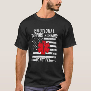 Grappige Vaderdag Heren Niet Aaien Emotionele Onde T-shirt