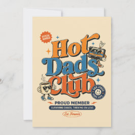 Grappige Vaderdag - Hot Dads Club Kaart