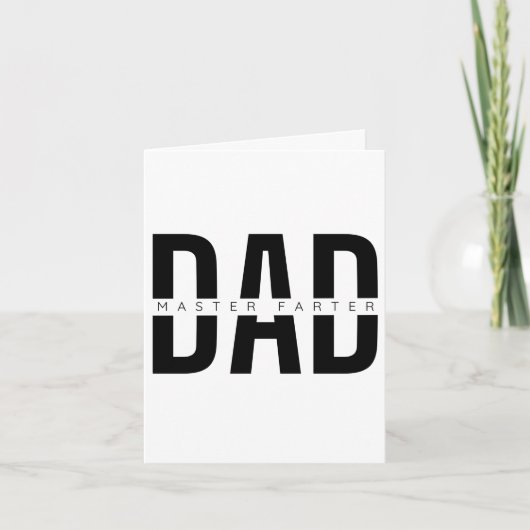 Grappige Vaderdag Kaart (Voorkant)