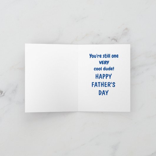 GRAPPIGE VADERDAG KAART (Binnen)