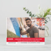 Grappige Vaderdag Kaart 🎉 Fake Britse tv Nieuws (Staand voorkant)