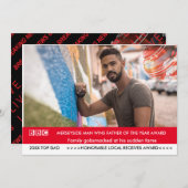 Grappige Vaderdag Kaart 🎉 Fake Britse tv Nieuws (Voorkant / Achterkant)