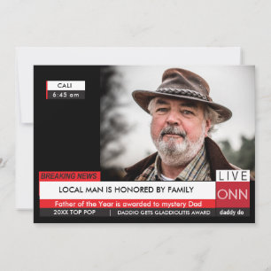 Grappige Vaderdag Kaart 🎉 Fake TV Nieuws